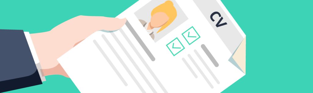 illustration of a logistics manager resume